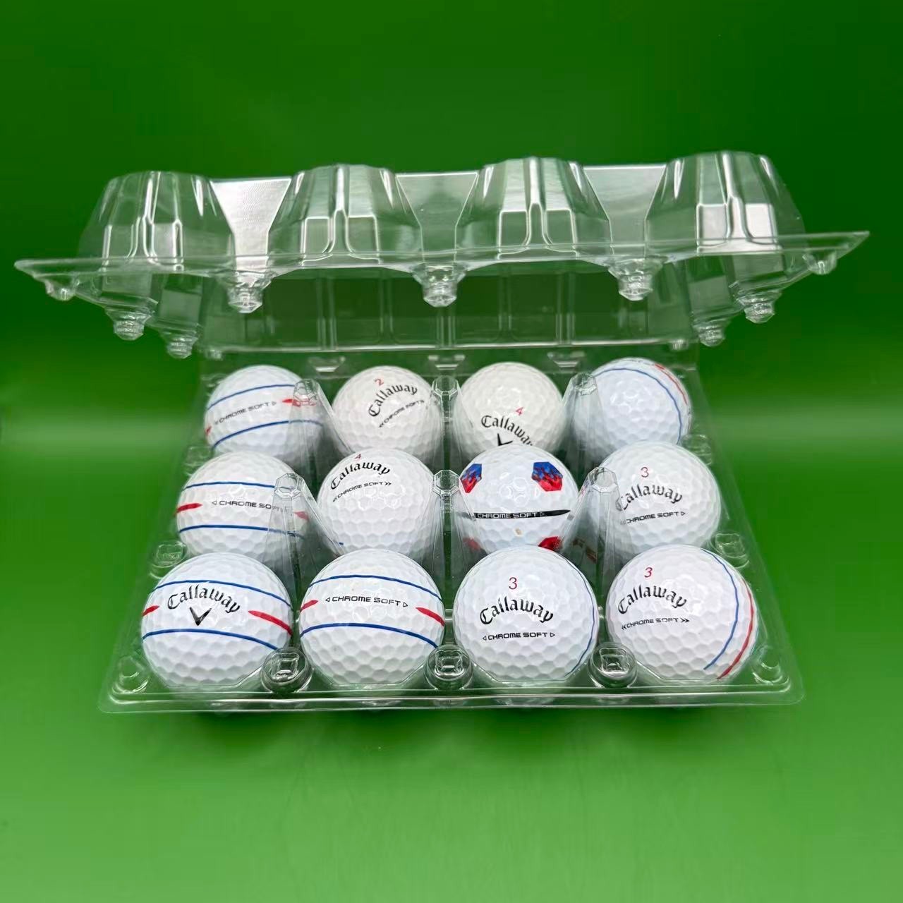 Callaway Chrome Soft Used Golf Balls 4A Assorted  Free Shipping