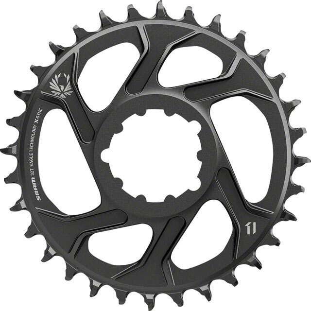 SRAM X-Sync 2 Eagle Direct Mount Chainring 30T -4mm Offset for 5" (190mm Rear Hu