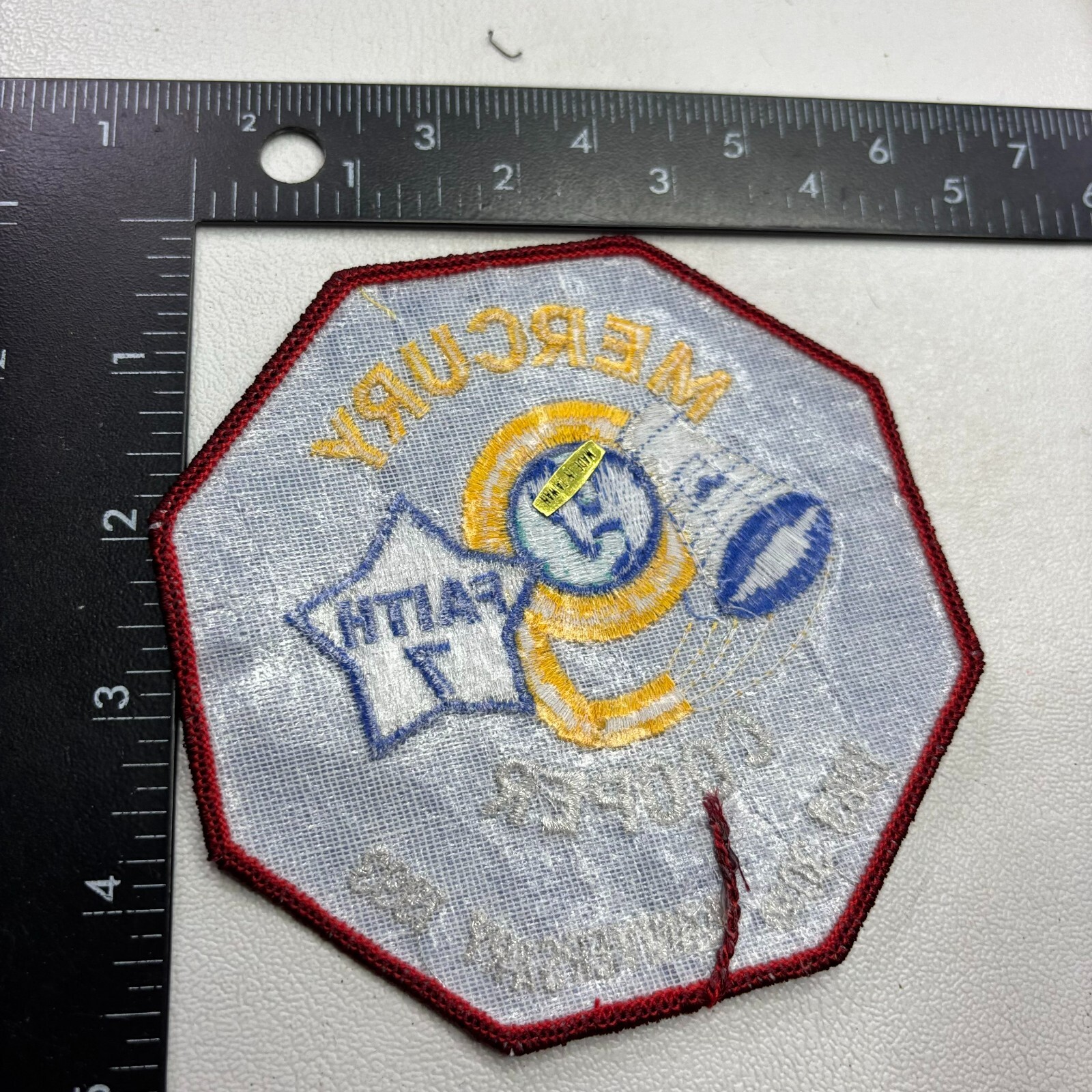 1993 30 Years NASA MERCURY 9 Space Mission Astronaut Patch 00SH