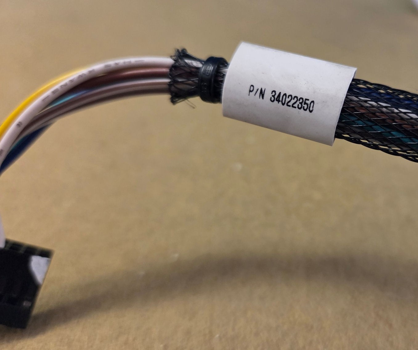 Mars Mei bill acceptor cable harness part no. 34022350 - New