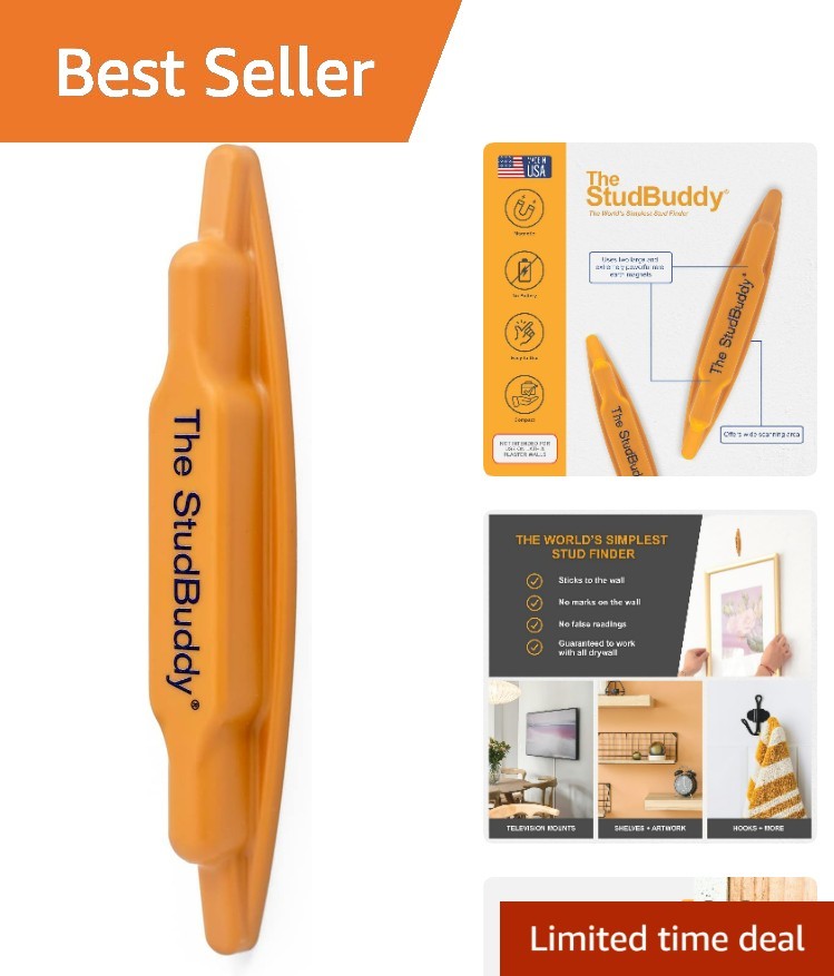 The  StudBuddy Magnetic Stud Finder - No Batteries Required, USA Made