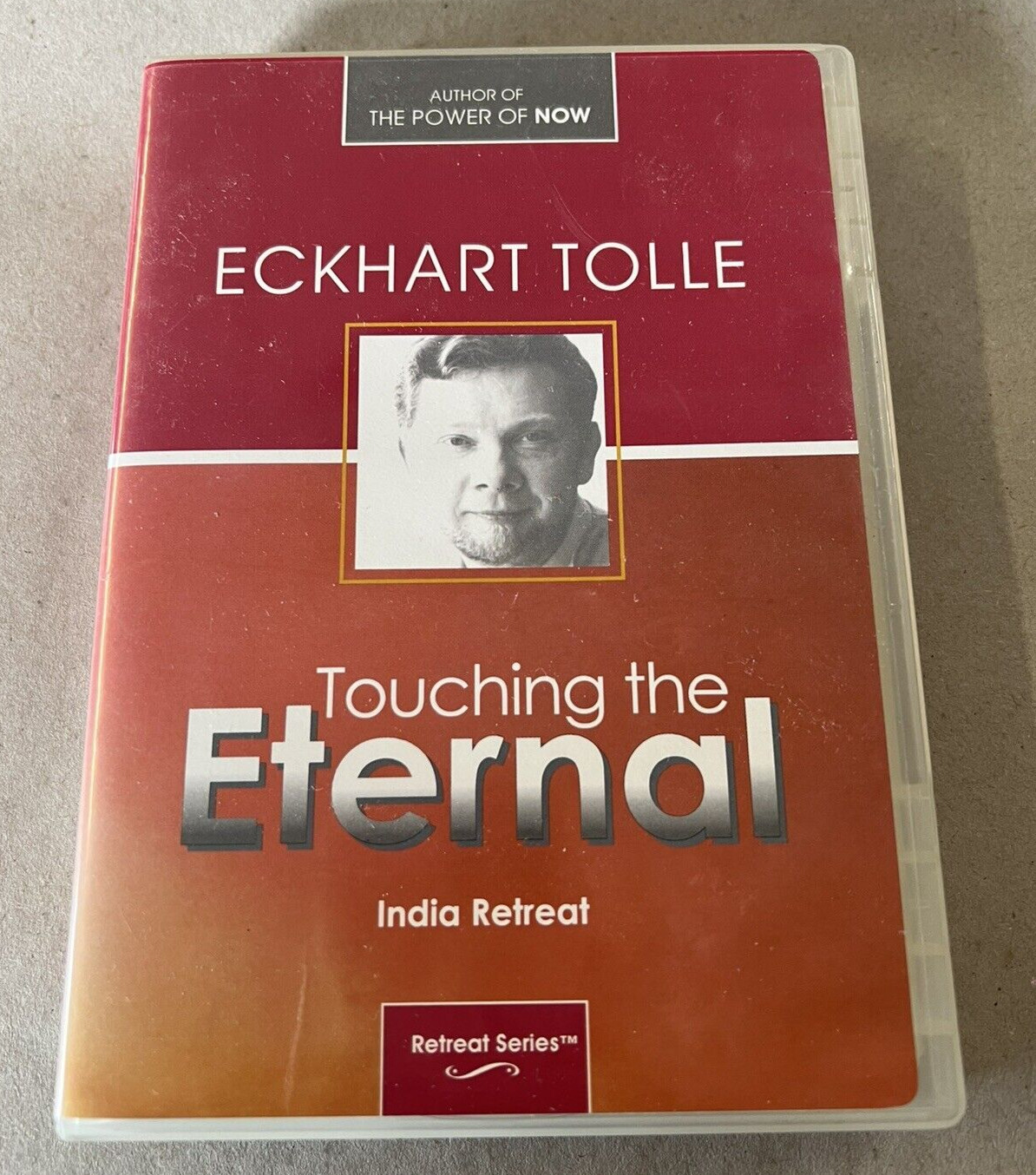 ECKHART TOLLE "TOUCHING THE ETERNAL " INDIA RETREAT 6 DVD SERIES