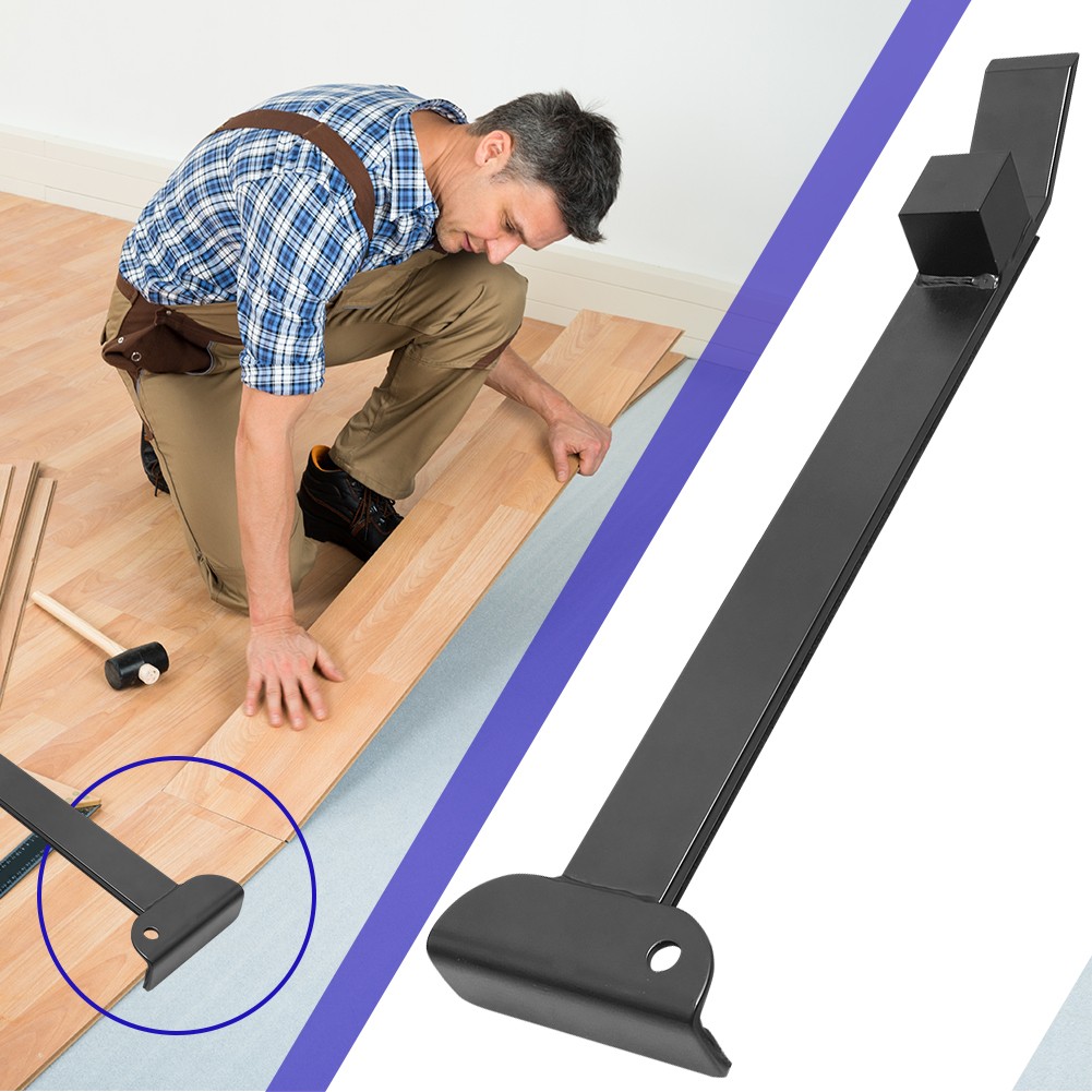 Flooring Tool with Felt Pad Professional Pull Back Hook Pry Installation Bar