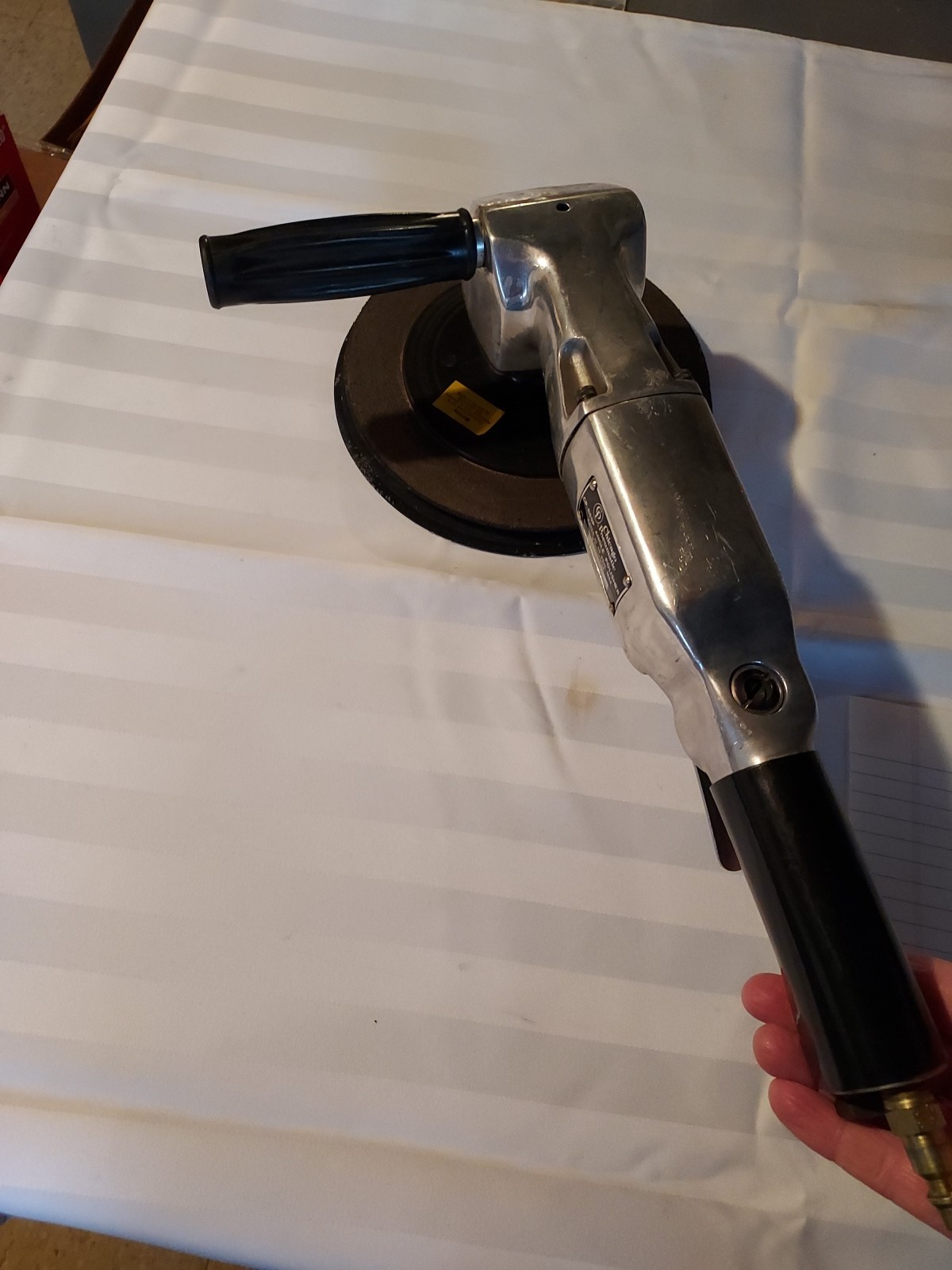 Angle Polisher By Chicago Pneumatic,  CP-869 P, 90PSI Max., 2000RPM,