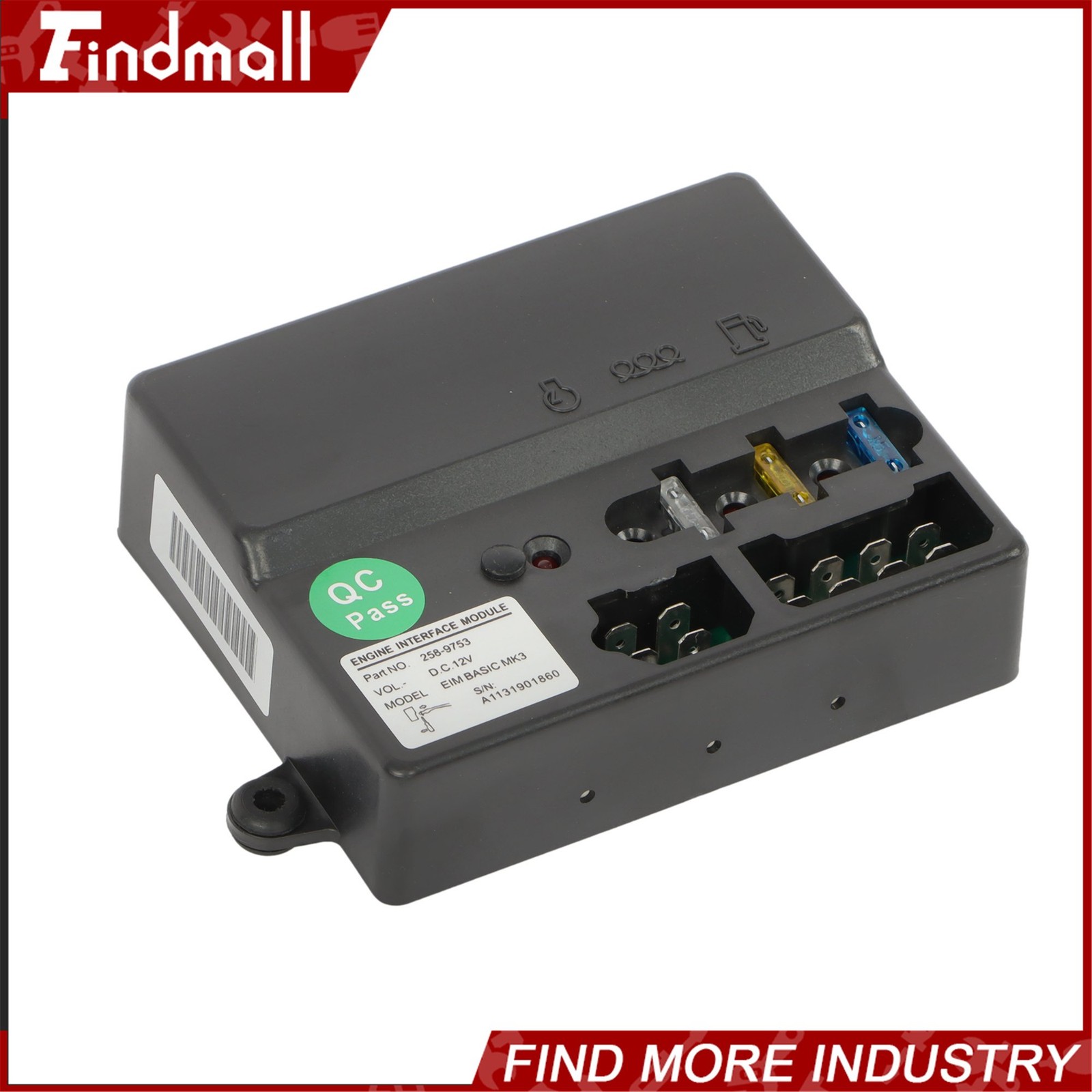 Findmall EIM 258-9753 917-422 12V Generator Controller Engine Interface Module