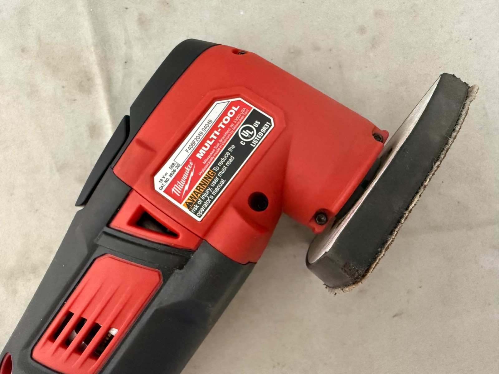 Milwaukee 2626-20 M18 Multi-Tool, Tool Only, Ships Free