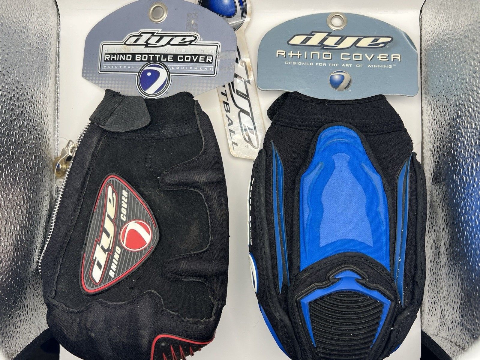 Set Of 2 Retro Dye Rhino Tank Covers SEE DESCRIPTION