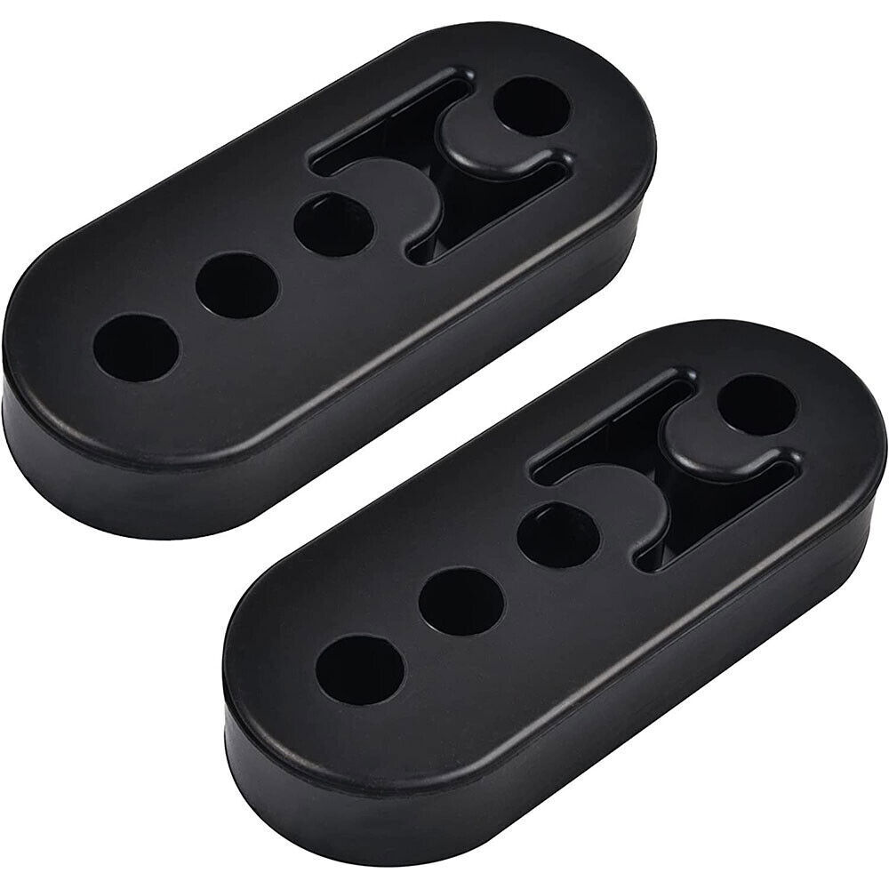4Pc Performance Polyurethane Rubber Exhaust Hangers Adjustable Muffler Universal
