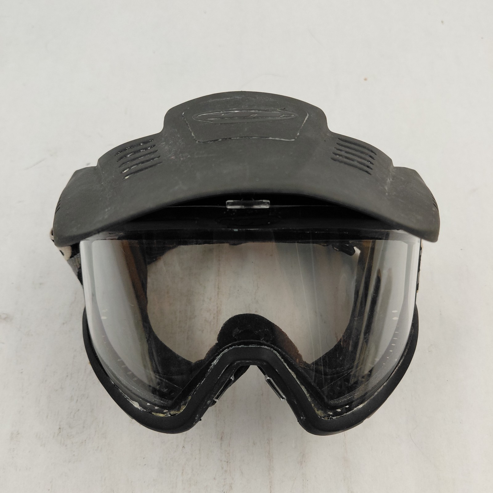 JT PROFLEX OG THIN FRAMES + STRAP + Visor BLACK -VINTAGE FLEX PARTS PAINTBALL