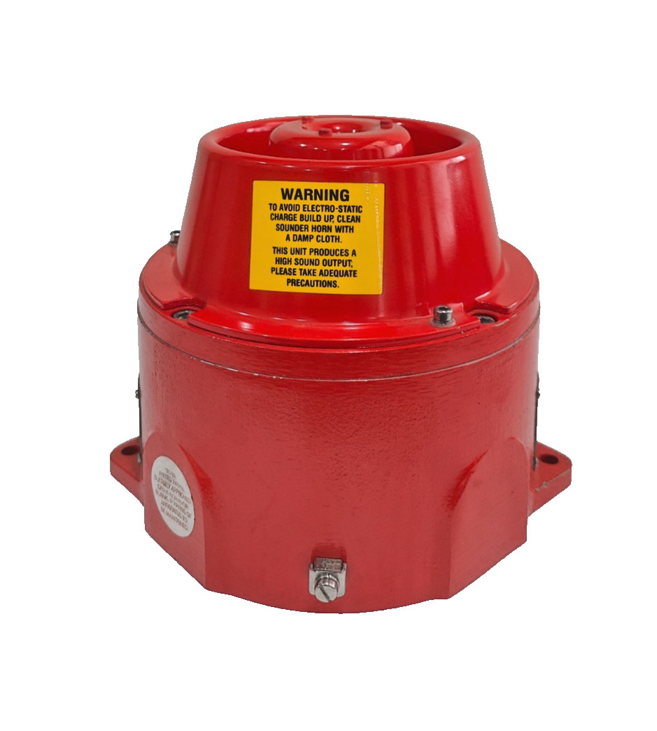 *NEW NO BOX* MEDC DB1 EP109206-001 EXPLOSION PROOF HORN, RED