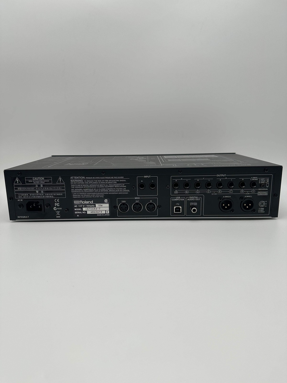 Roland Integra-7 DJ System Used C Black