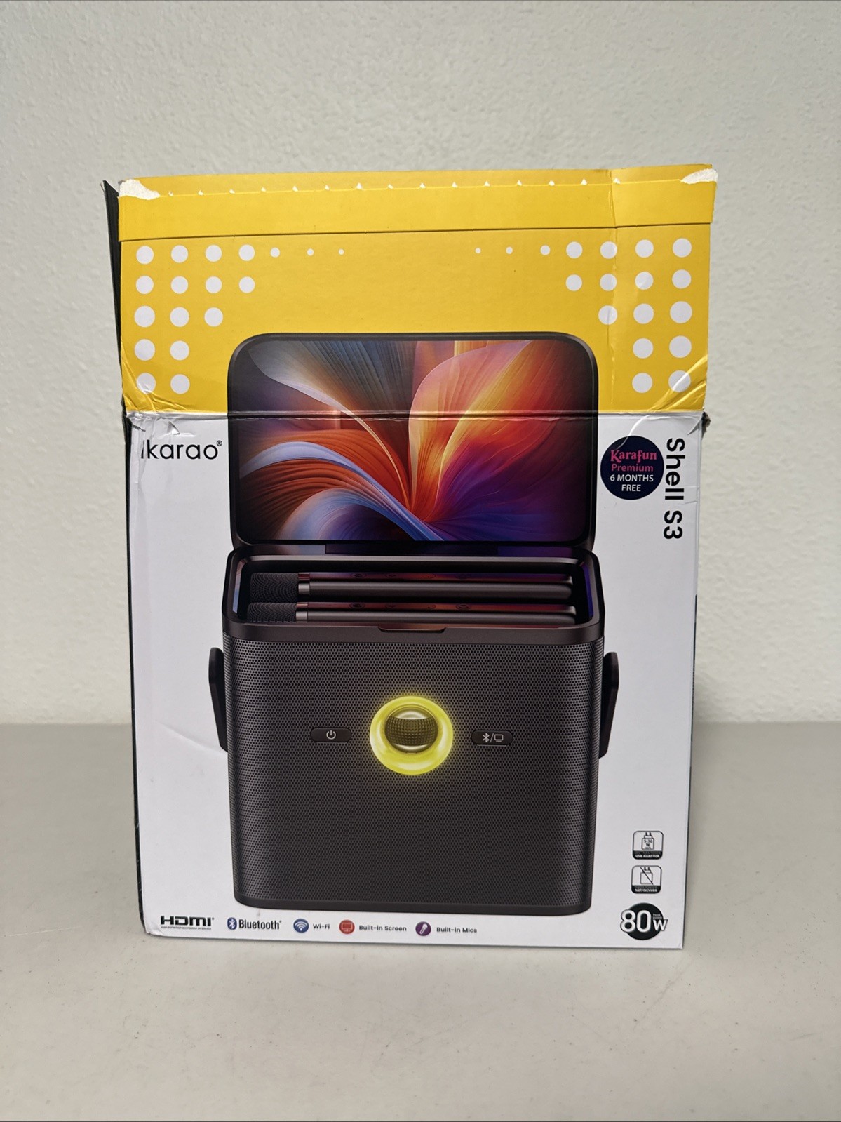 Ikarao Shell S3 Portable Karaoke Speaker System