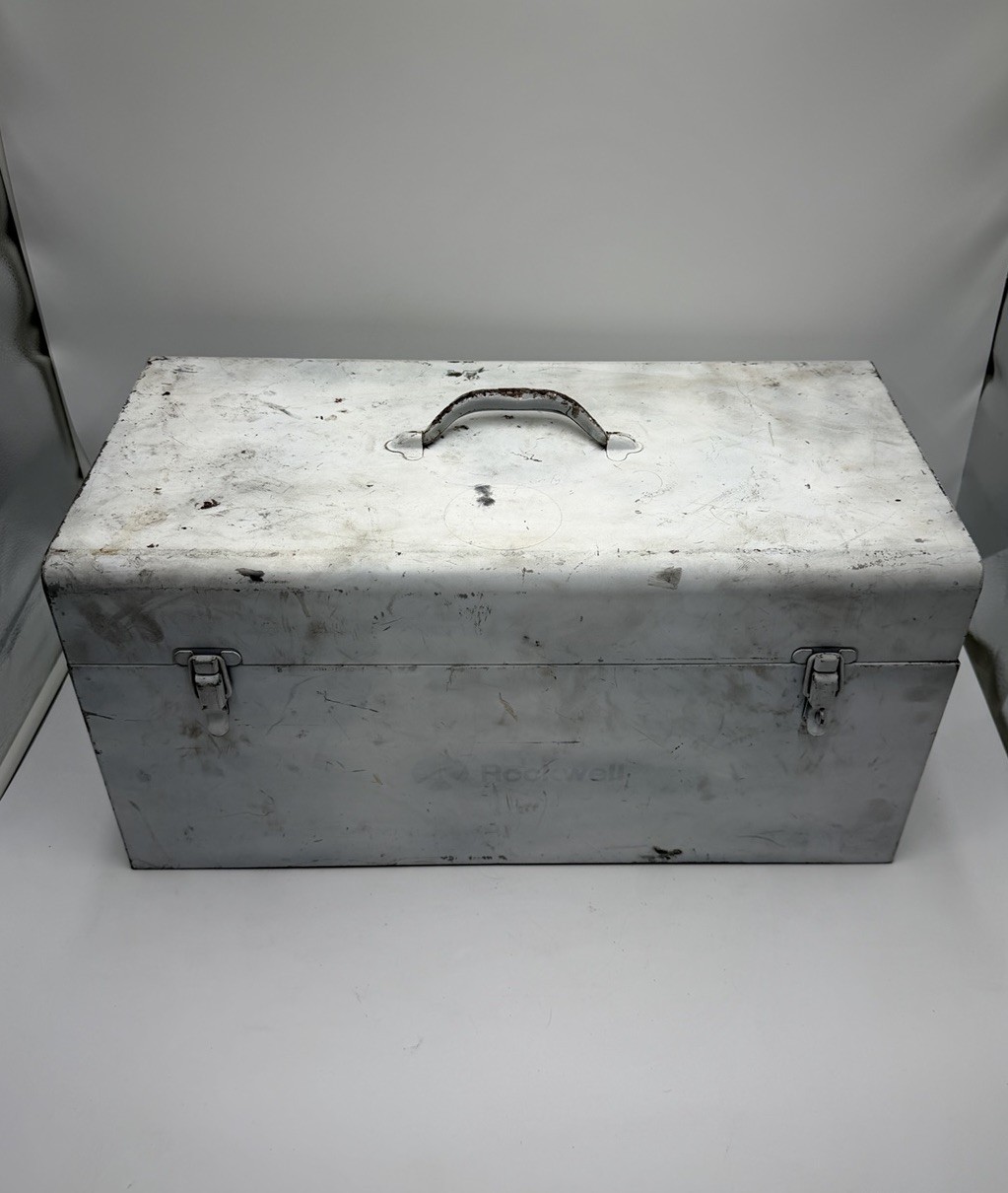 Rockwell Porta-Plane Model 126 + Hinge Butt Template 59380 COMPLETE Case Tested