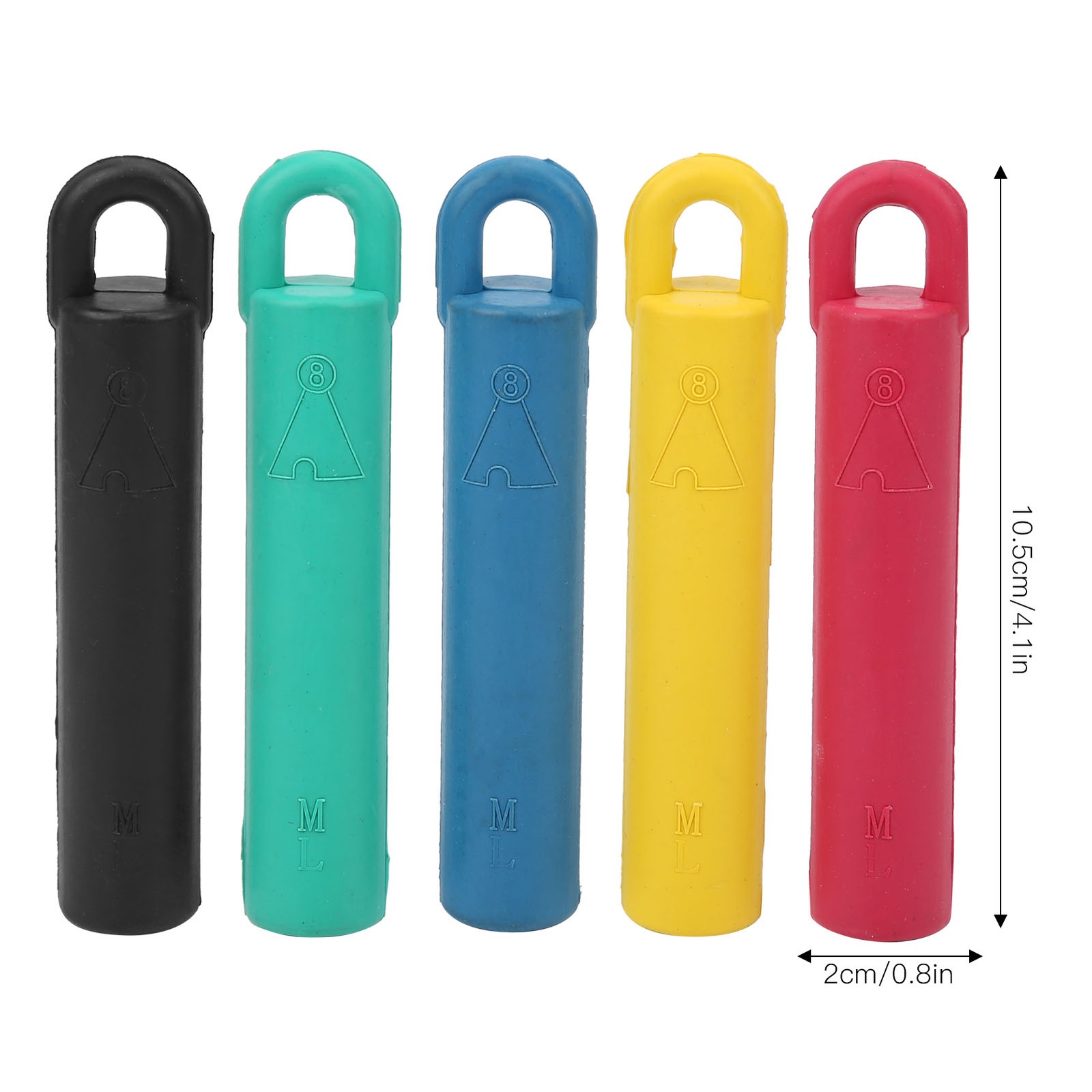 10 Pack Pool Stick Rubber Hanger Durable Storage Solution For Billiard Lovers
