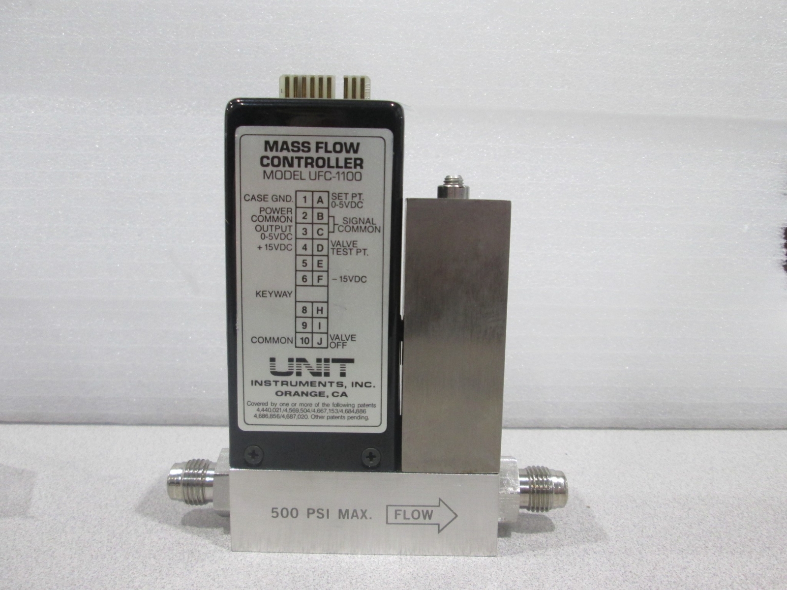 Unit, UFC-1100, Range 5 SLPM, Gas N2, Used