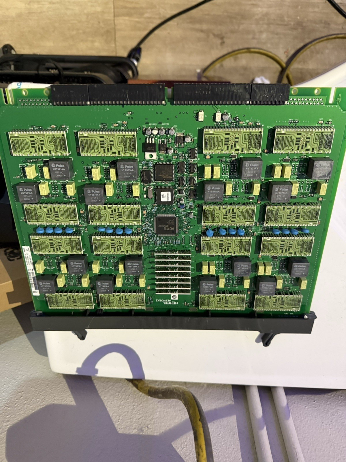 Nortel Networks NT1MNEC08XCW PBX Phone System Circuit Board Card
