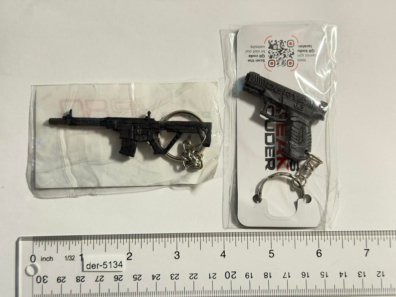 SHOT SHOW 2026 Derya Firearm Keychain **NEW** Las Vegas, NV ... gun military