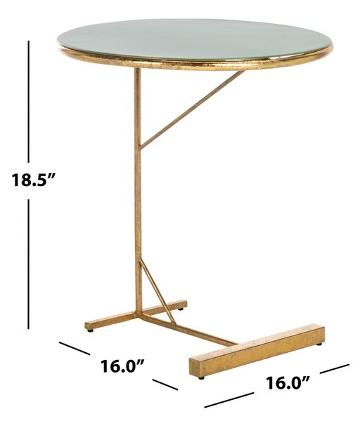 Safavieh Sionne Round C Table, Reduced Price 2172715200 ACC3210C