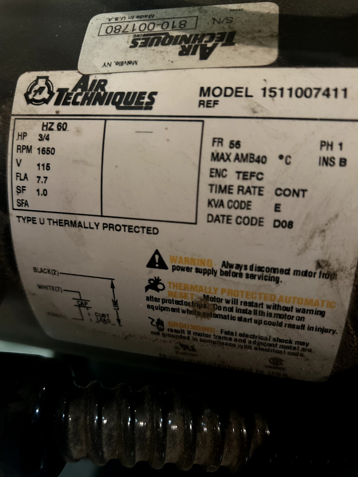Air Techniques Air Star 10 dental air compressor WORKING