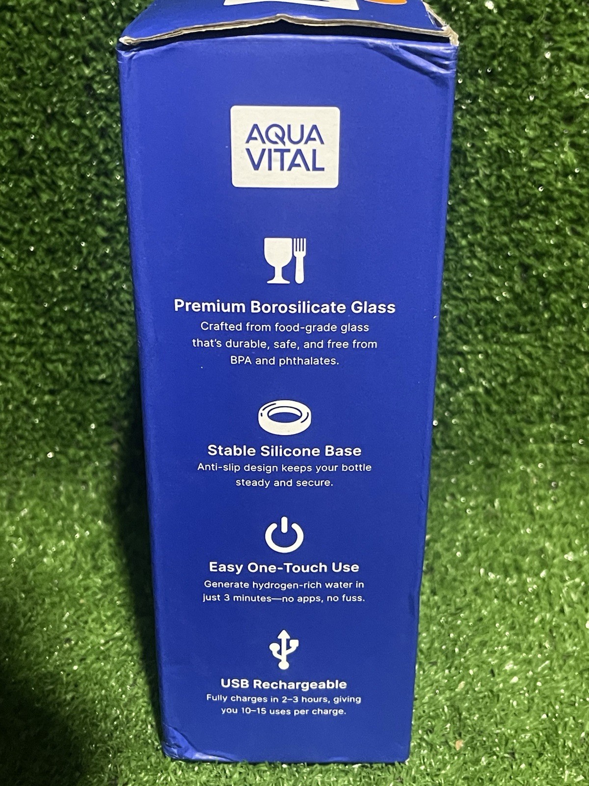 Aqua Vital Hydrogen Water Bottle