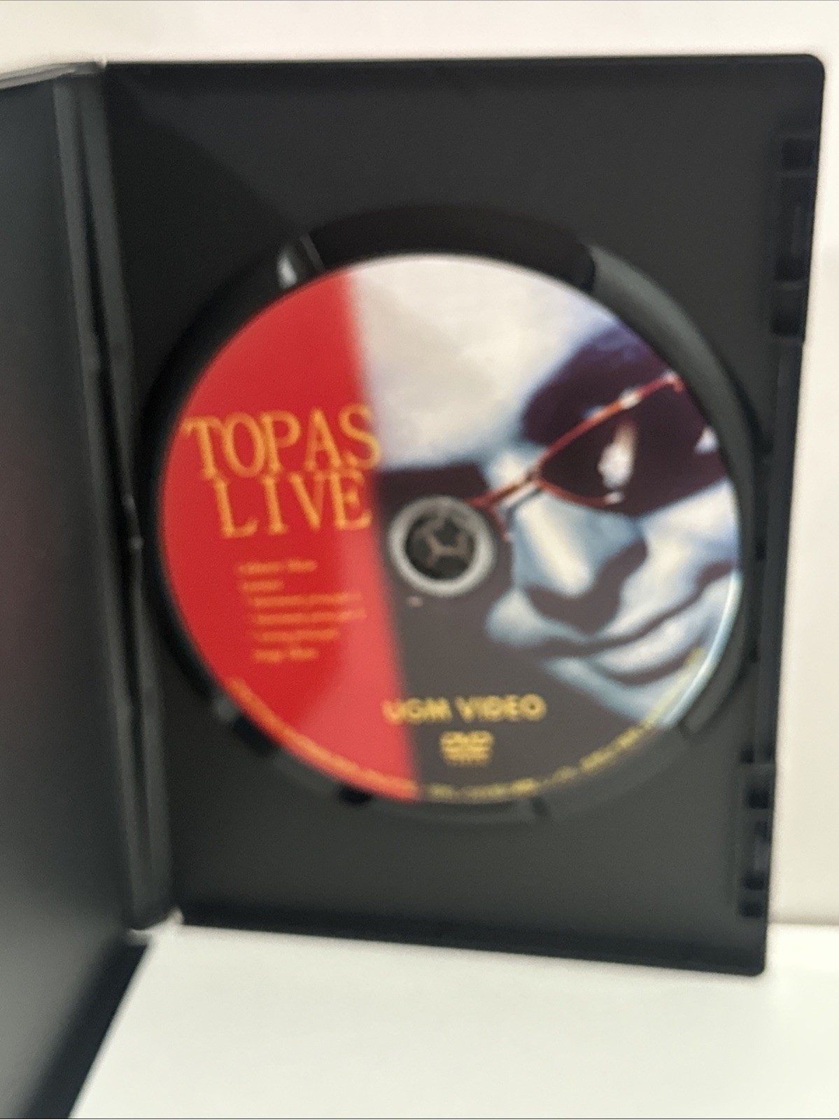 Topas Live Magic Performance Tricks DVD FREE Untracked Postage