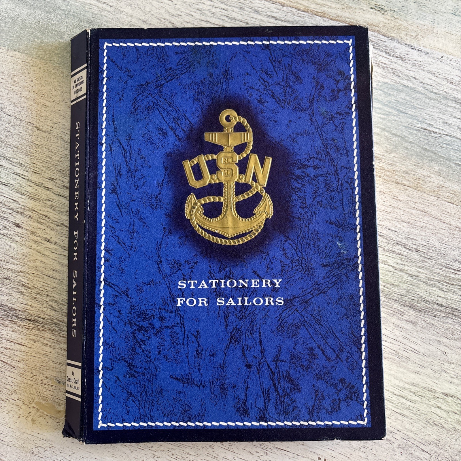 US NAVY STATIONARY WRITING PAPER