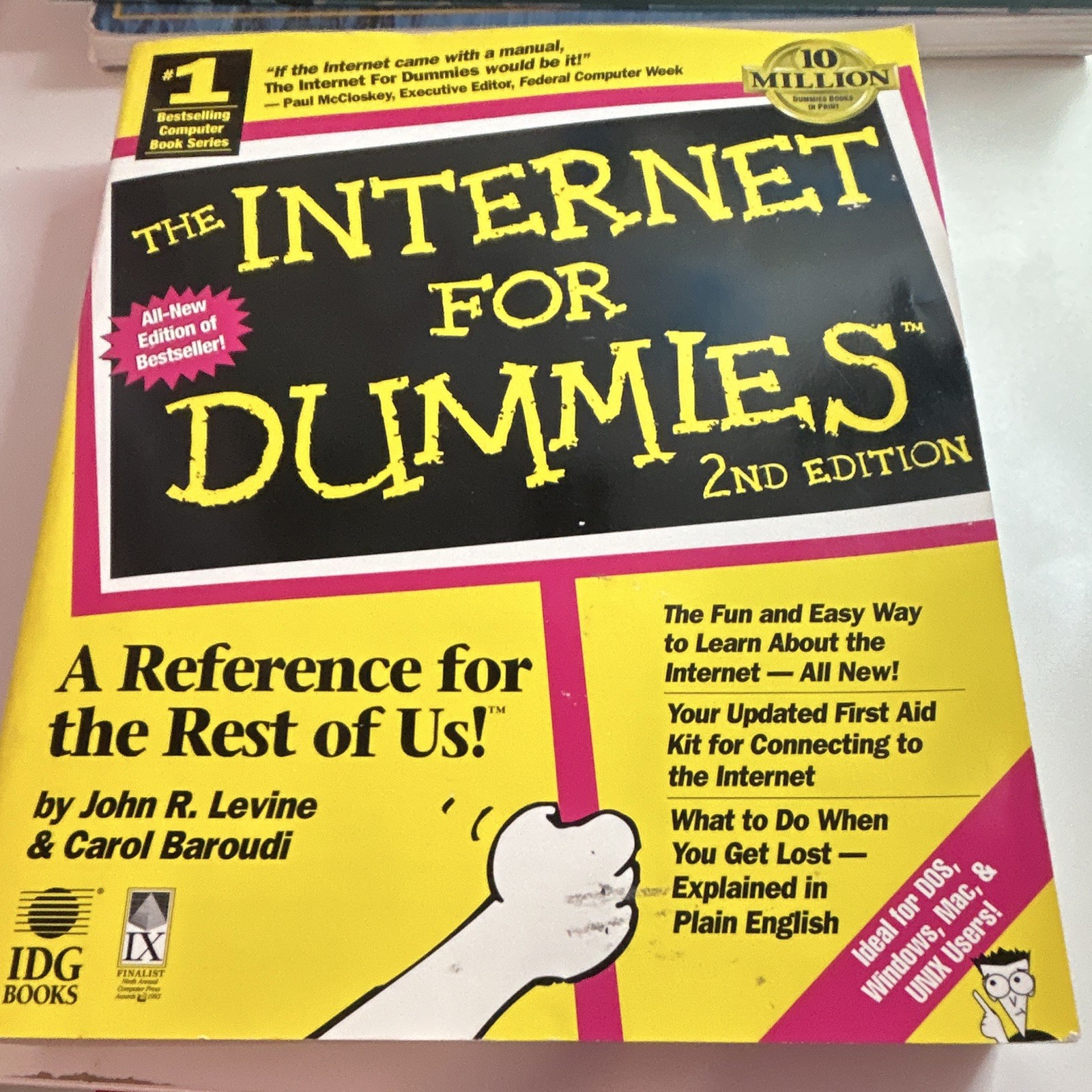 IDG Books The Internet For Dummies 2nd Edition Trade Paperback English
