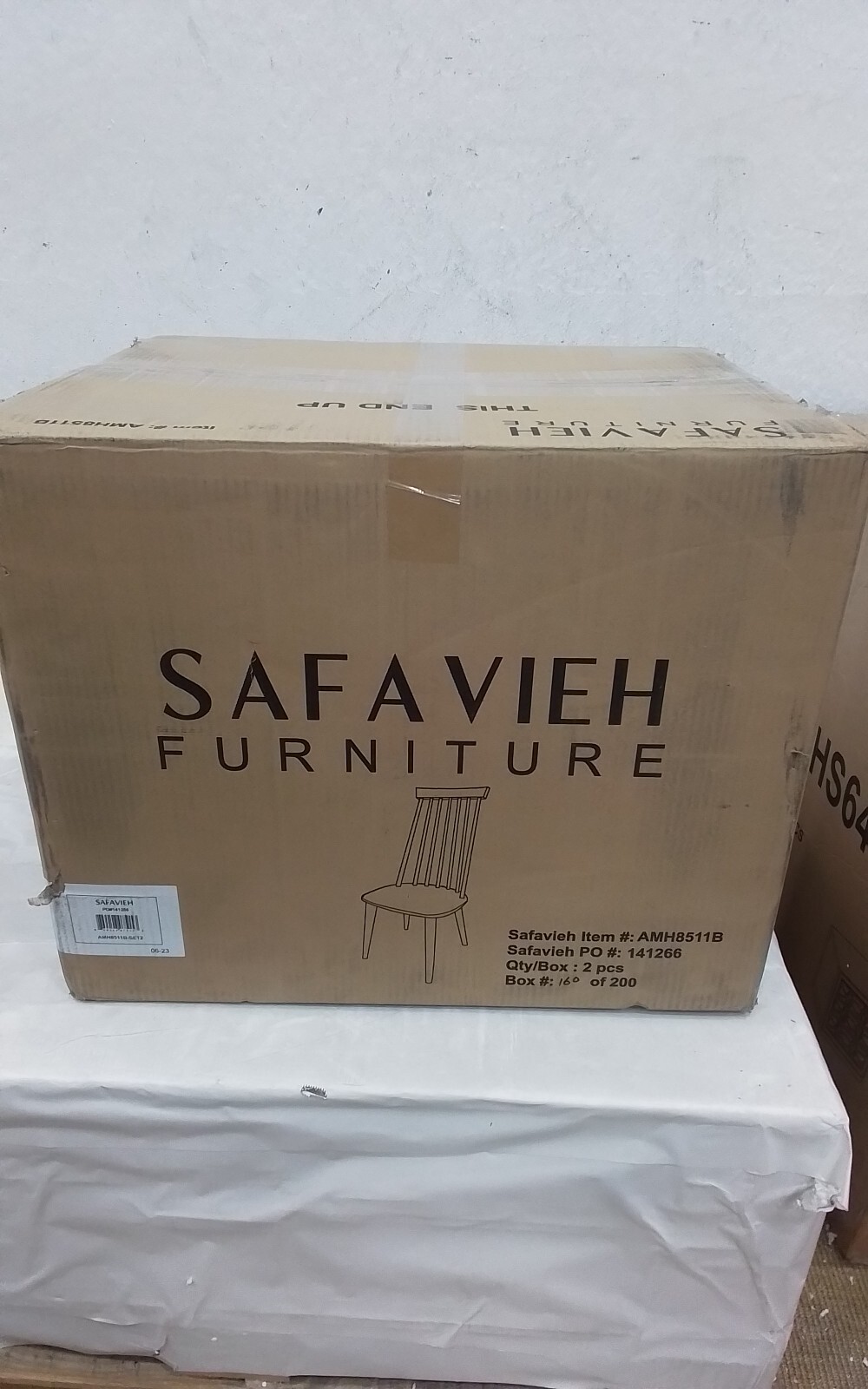 Safavieh BURRIS SIDE CHAIR, Reduced Price 2172733071 AMH8511B