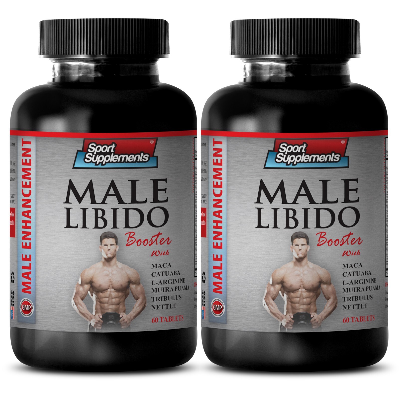 Endurance and focus - MALE LIBIDO BOOSTER - Dynamic performance 2 Bottle 120 Tab