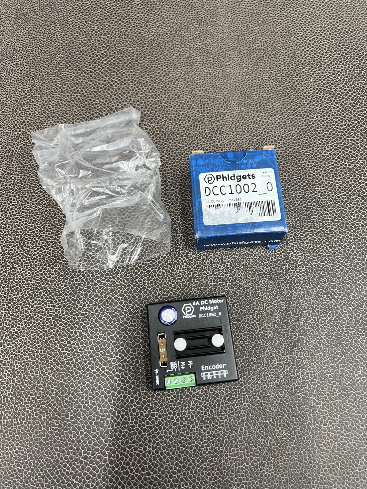 Phidgets DCC1002_0 4A DC Motor Phidget DCC1002 Motor Controller 4 A NOS