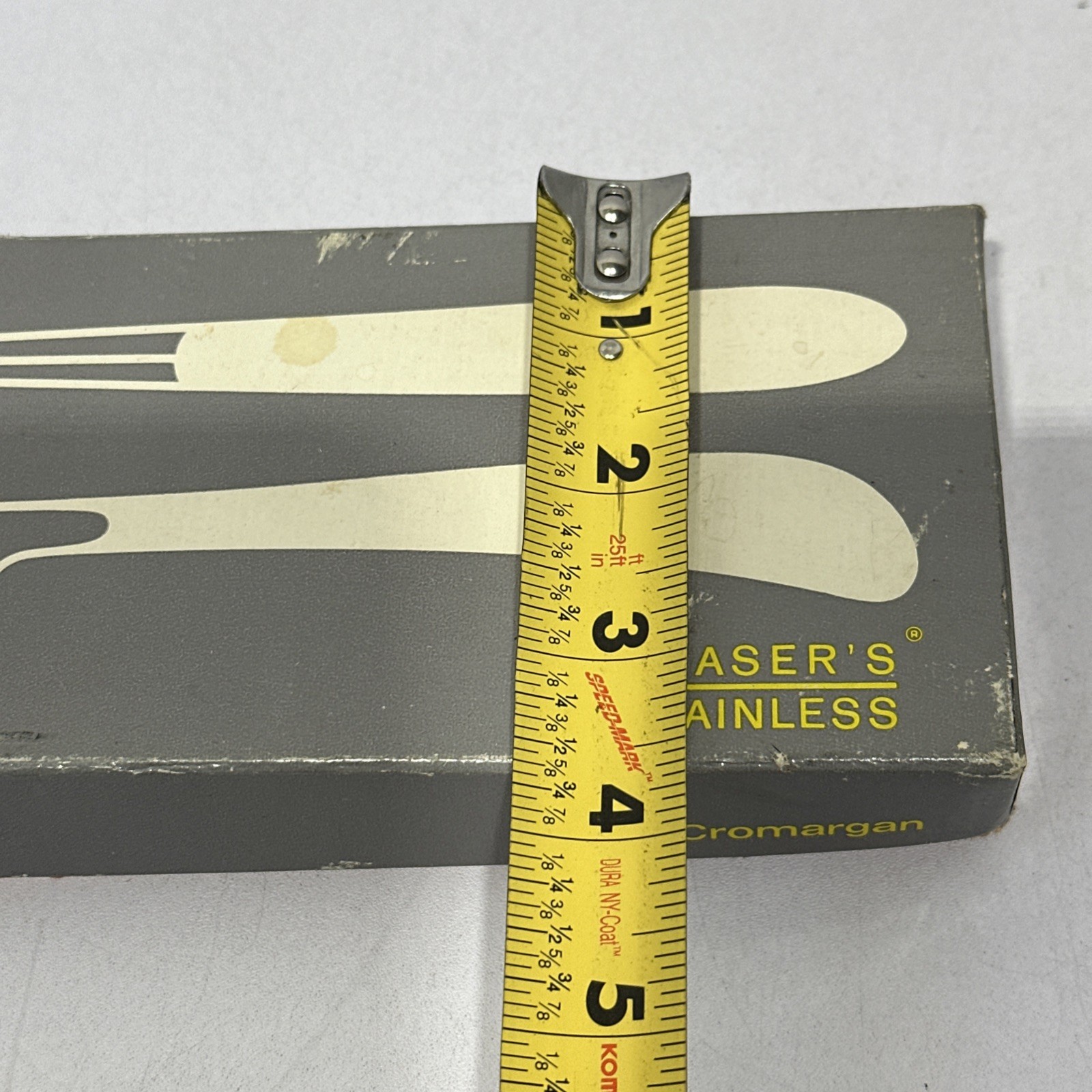 FRASER’S STAINLESS CARVING SET #8852 Germany MMF-CROMARGAN Vintage