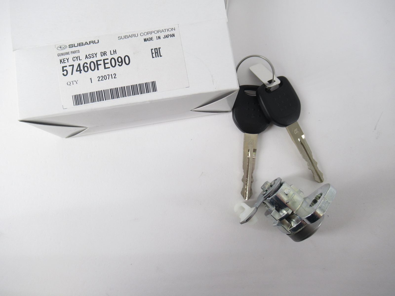 Genuine OEM Subaru 57460FE090 LH Door Lock Cylinder 02-07 Impreza 05-07 Outback