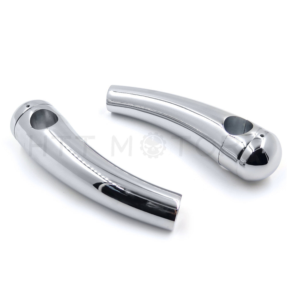 HTTMT 1" Handlebar Risers for Kawasaki Honda VTX Yamaha V-Star Chrome