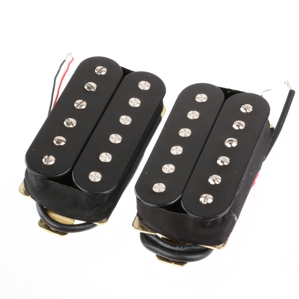 Set of Guitar Neck & Bridge Humbucker Pickups Ceramic Magnet HBC