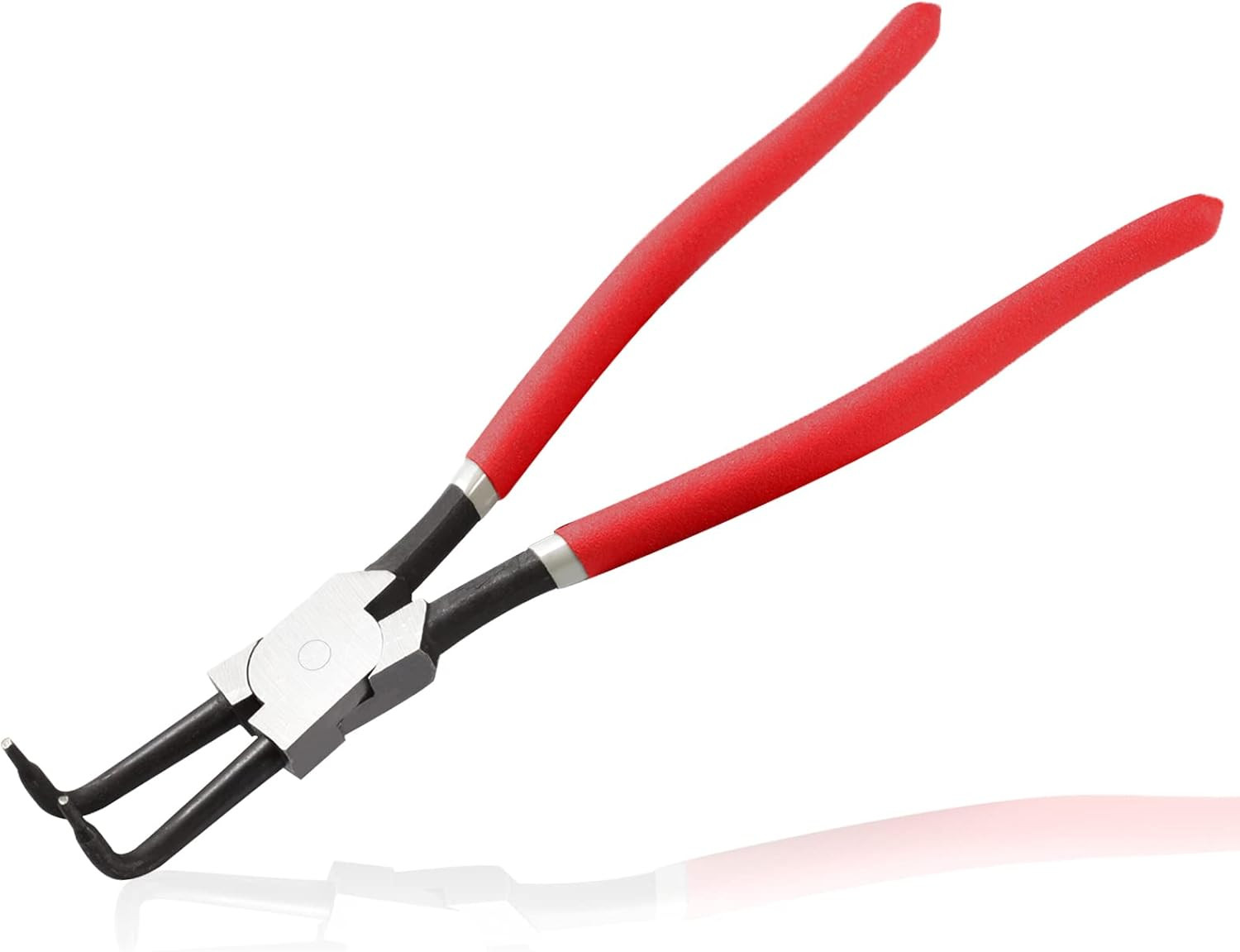 13-Inch Internal Snap Ring Pliers 90 Degree Heavy Duty Retaining Ring Pliers ...
