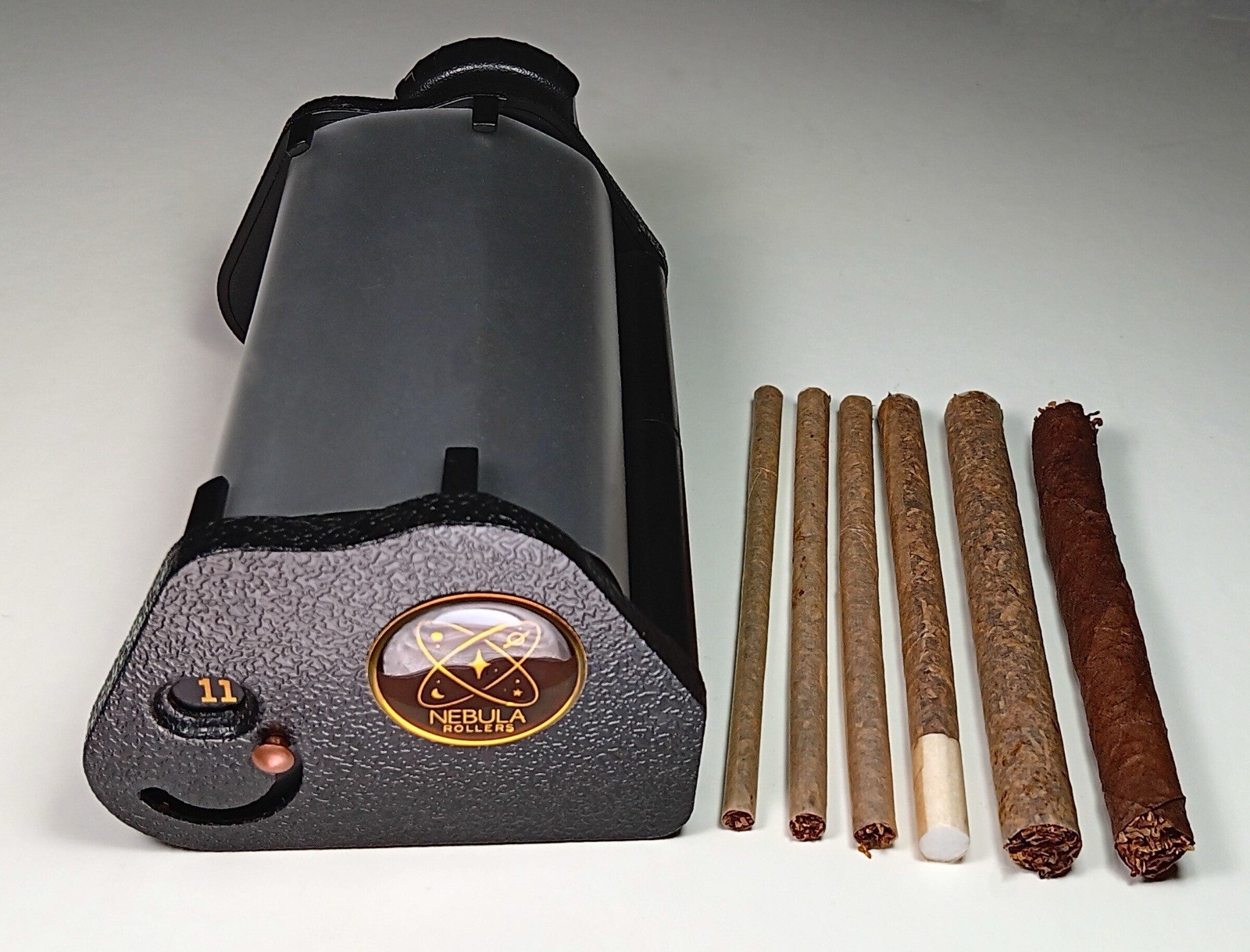 King Size - Nebula Blunt Rolling Machine for Cigar, Joint, Cigarette Cobalt Blue