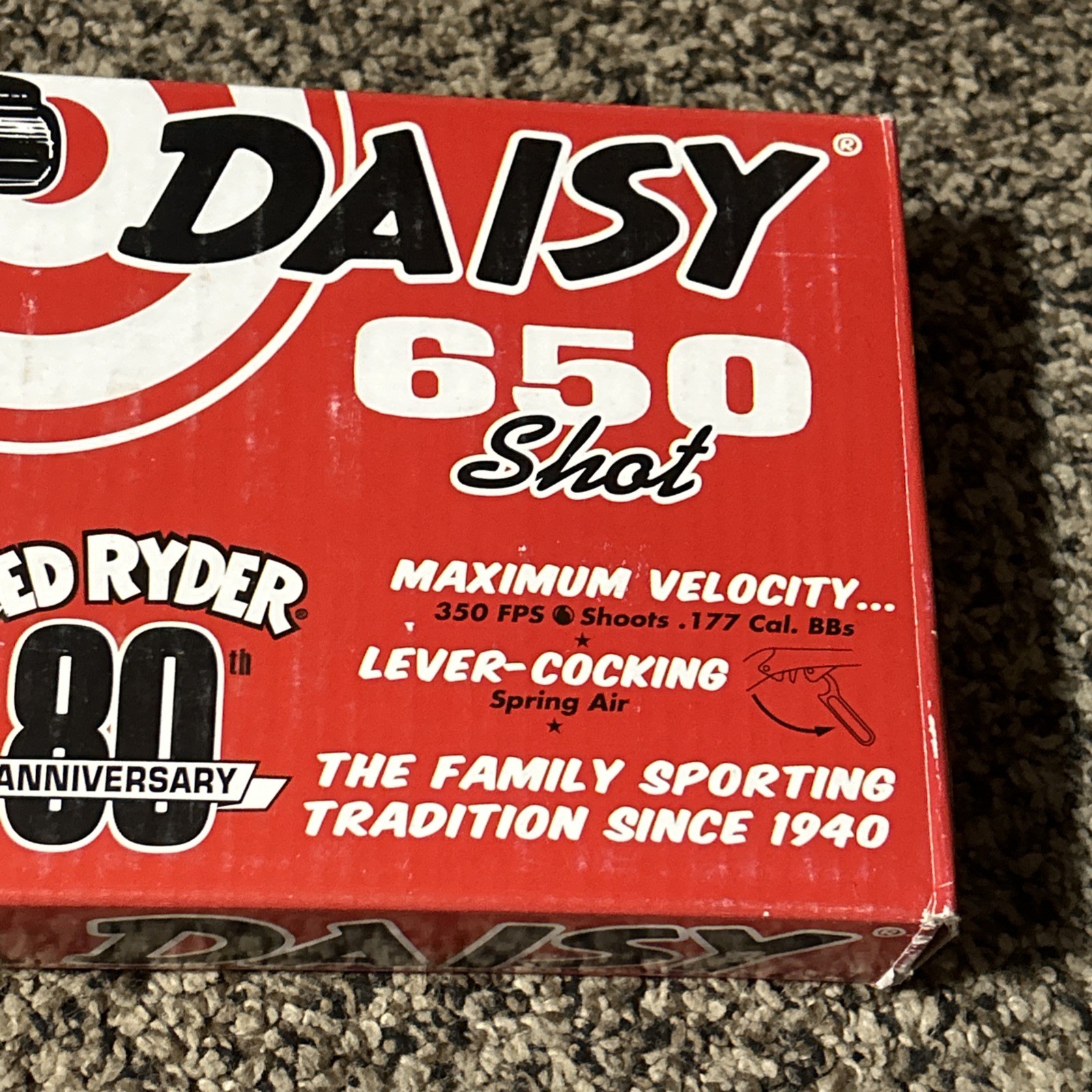 Daisy Red Ryder 650 80th Anniversary BB Gun - NEW in BOX