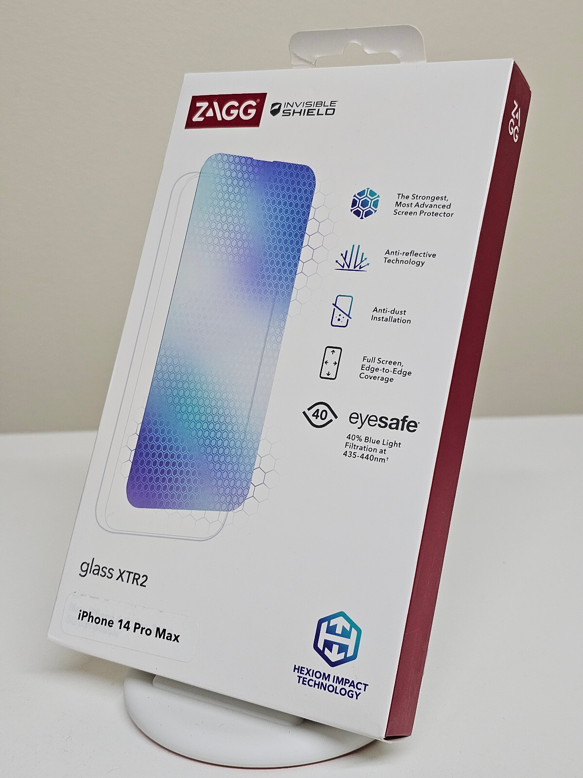 ZAGG InvisibleShield Glass XTR2 Screen Protector For iPhone 14 Pro Max
