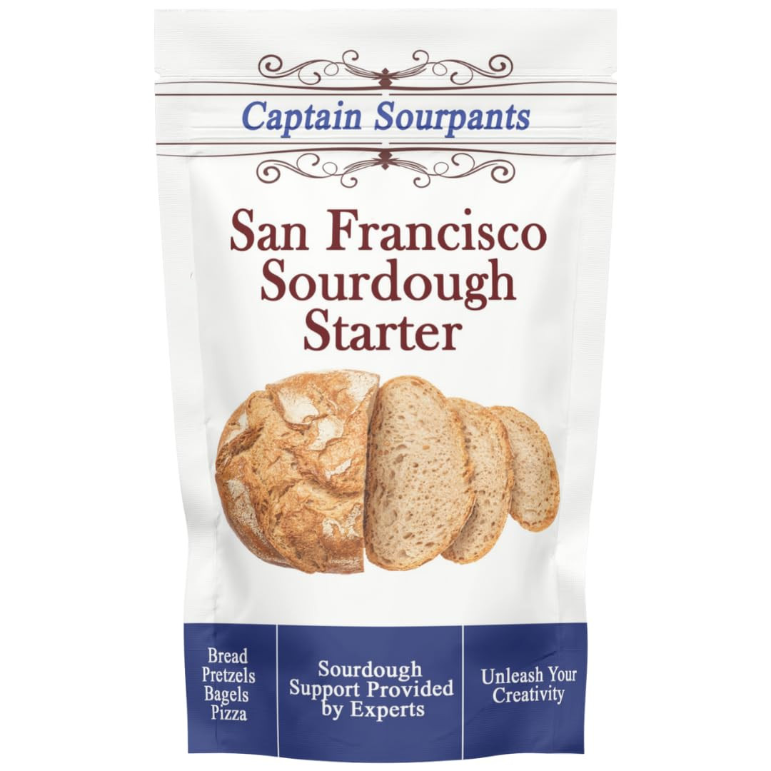 San Francisco Sourdough Starter Culture- 100+ Year Old Dehydrated Heirloom Style