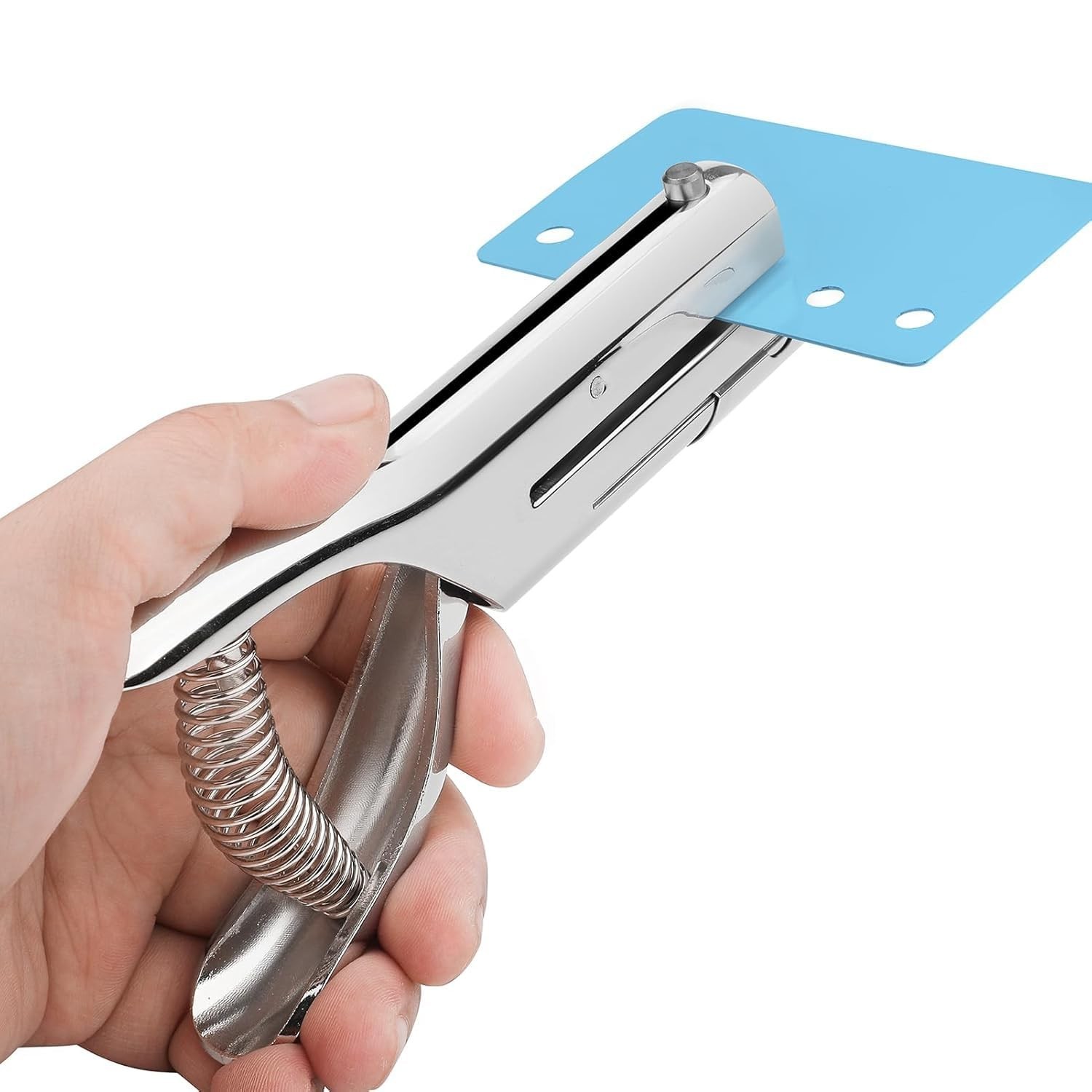 MROCO Hole Punch 1/4" Puncher, Handheld Single Hole Puncher for Crafts and Pa...