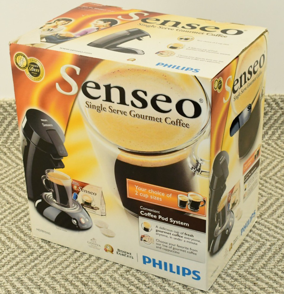 Senseo 7810 Single Serve Gourmet Coffee Machine HD7810/65
