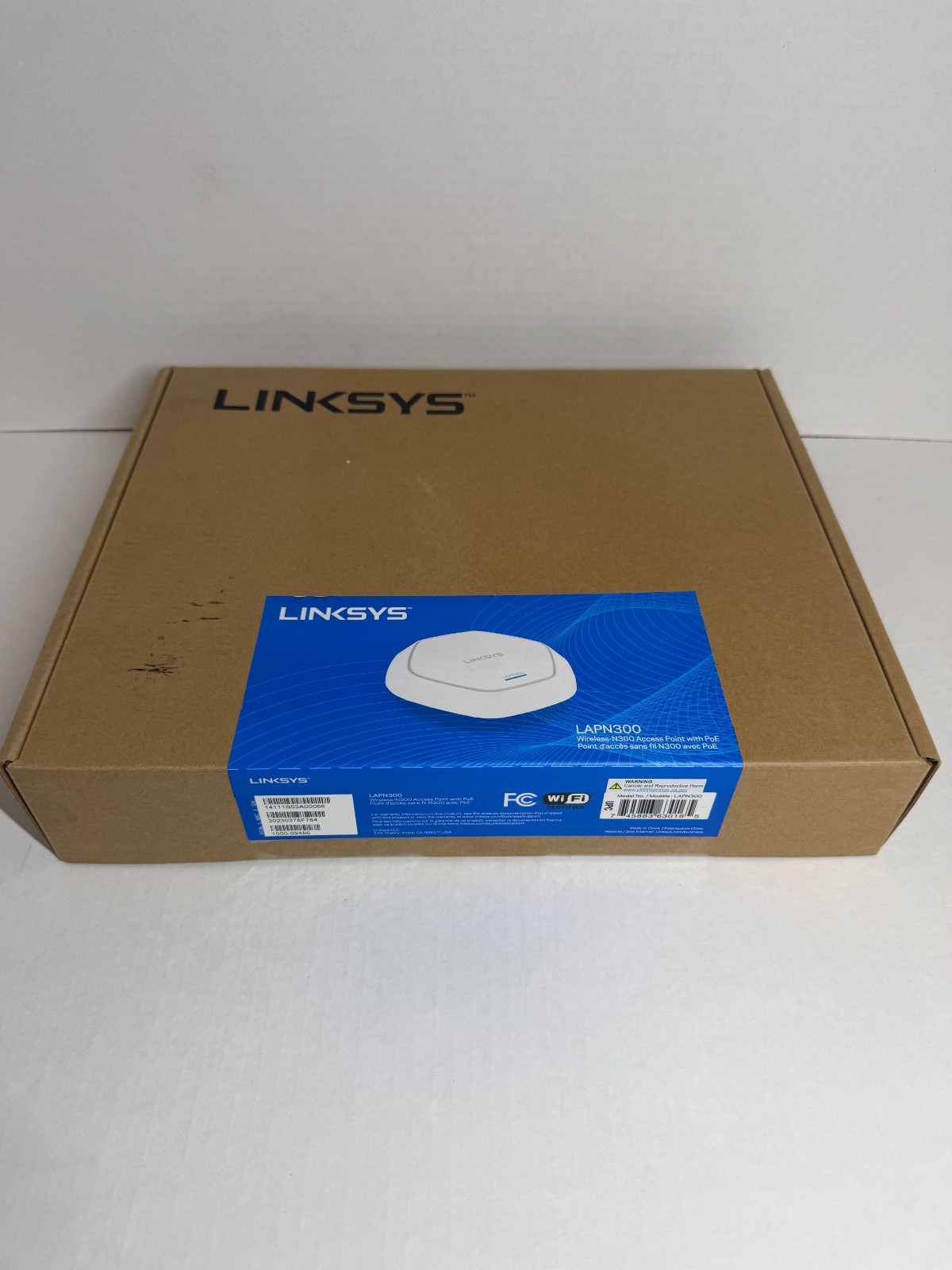 Linksys LAPN300 Single Band Business Wireless Access Point with PoE - White S2