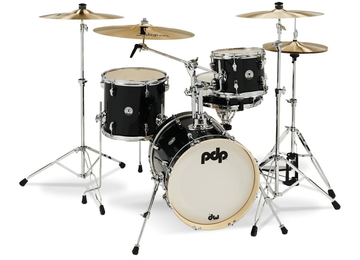 PDP New Yorker 4-piece Shell Pack - Black Onyx Sparkle