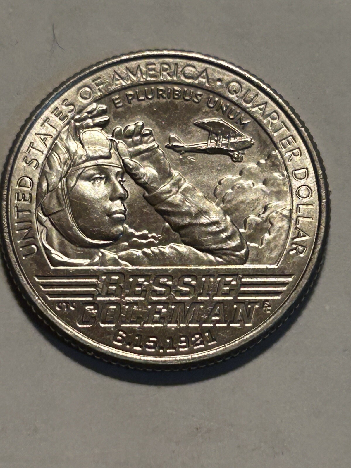 2023 P Bessie Colman Quarter Error