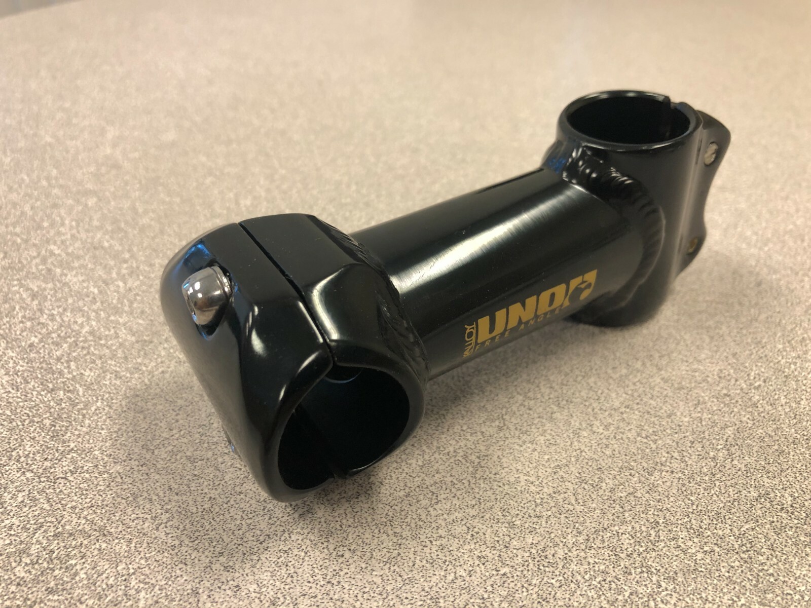 New KALLOY Bicycle Ahead Stem 1-1/8" 28.6mm 5 Deg Rise Bore 25.4 Anodized Black