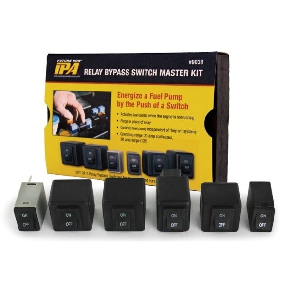 IPA Fuel Pump Relay Bypass Master 6 Piece Kit 9038