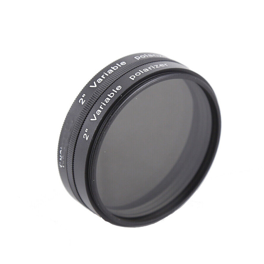 1PC 2 Inch Variable Polarizing Filter Lens for Astronomical Telescope Eyepiece