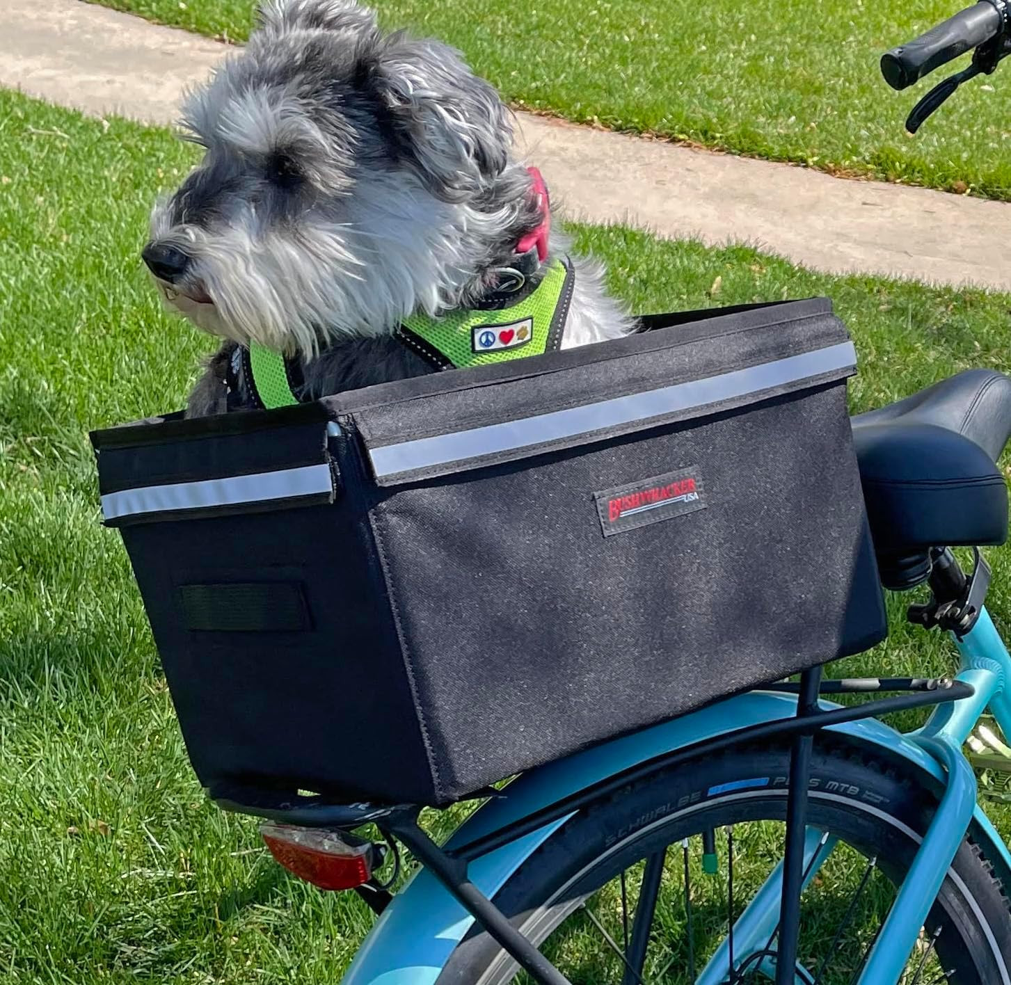 Portland Bike Rack Carrier - Pet & Grocery Pannier Basket for Bicycles