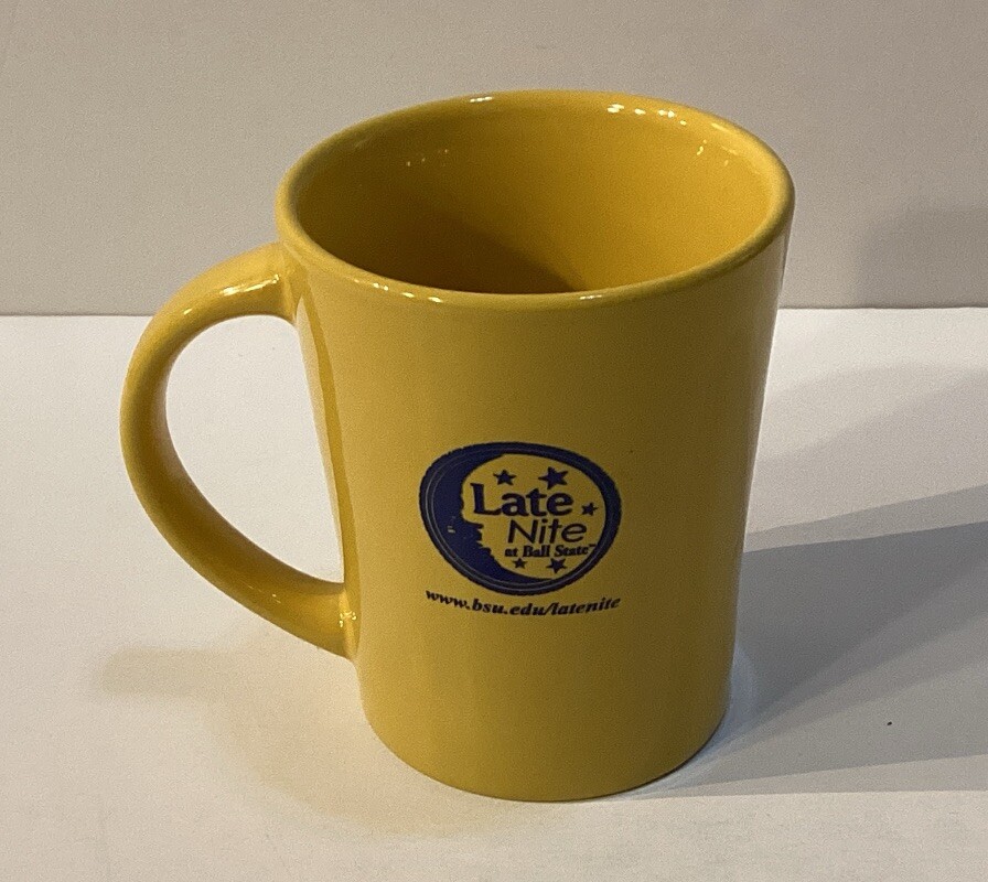 Late Nite At Ball State Coffee Mug Great Condition See Photos