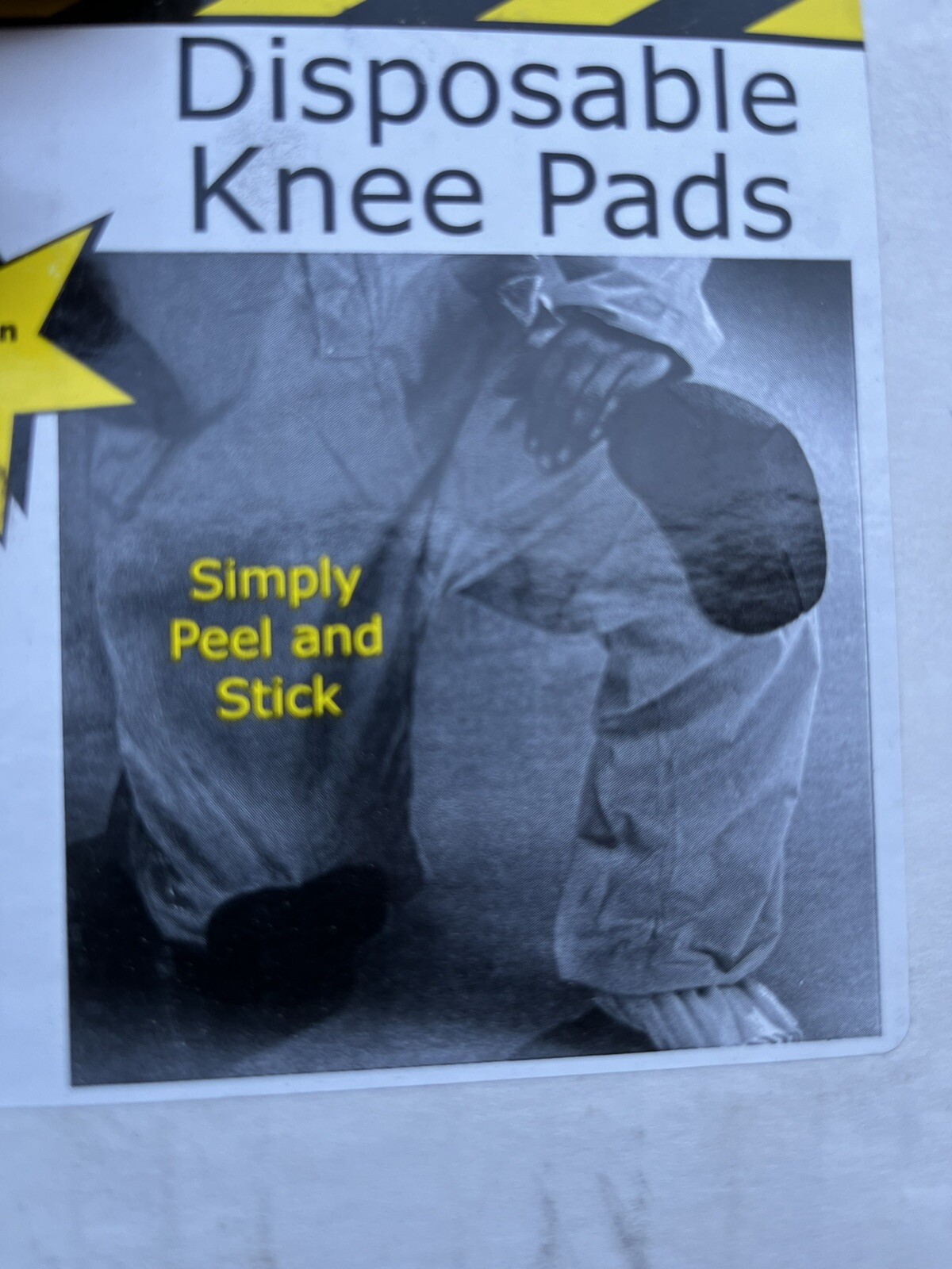 10122 Soft Knees 6" x 9" Disposable Knee Pads 2 Pair Pack
